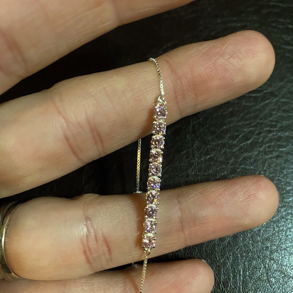 Sterling silver girls bracelet